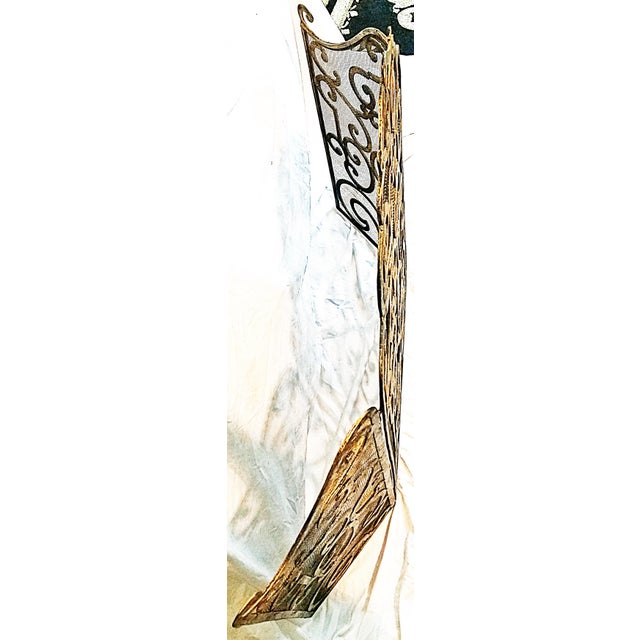 Metal 1990s French Rococo Louis XIV Style Gilt Fireplace Screen For Sale - Image 7 of 7