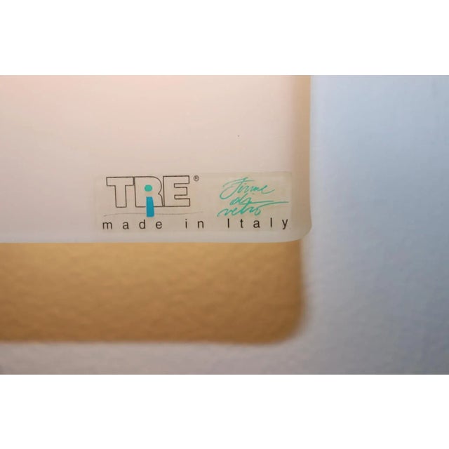 Eko Modern Murano Wall Lamp White Glass For Sale - Image 10 of 11