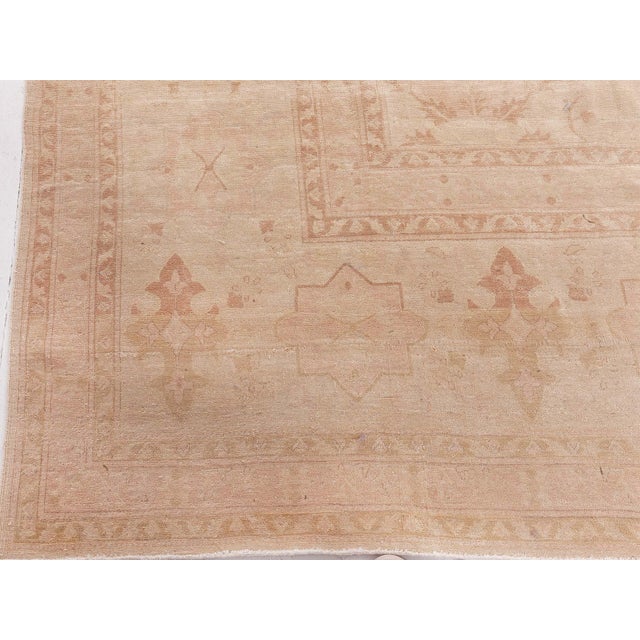 Inspired Traditional Rug Medallion Taupe "Roselace" by Doris Leslie Blau For Sale In New York - Image 6 of 9