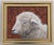 Lamb Sheep Portrait Impressionism Traditional English White Beige Burnt Orange Original Oil Painting by Cleo Plowden For Sale - Image 6 of 11