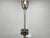 Silver Art Deco Chrome and Glass Chandelier, Czechoslovakia, 1930s For Sale - Image 8 of 11