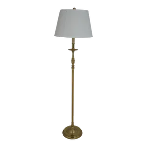 Virginia Metalcrafters Colonial Style Brass Floor Lamp