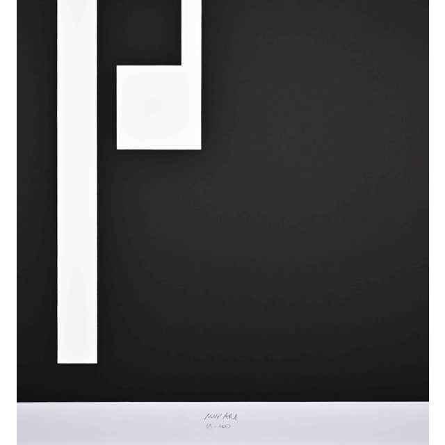 Screen print realized by Bruno Munari in 1991. Hand-signed and numbered in pencil. Edition of 100. Excellent condition....