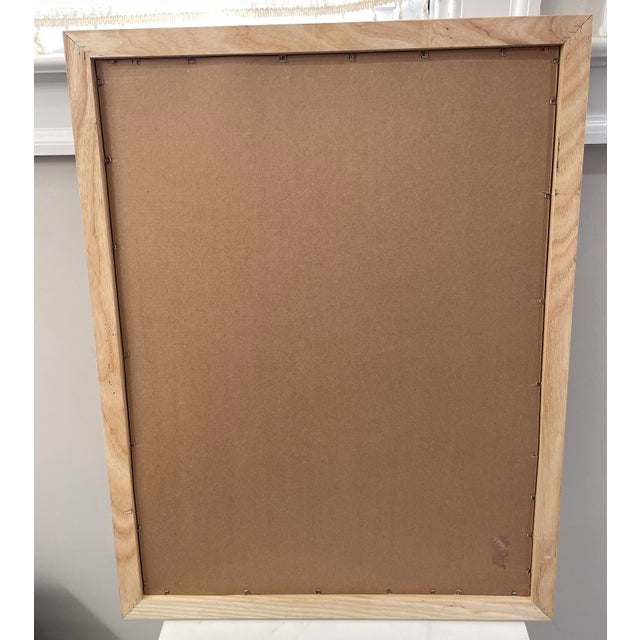 Wood Vintage 1990 Fernand Léger French Museum Exhibition Poster, Musée D’Art Moderne For Sale - Image 7 of 7