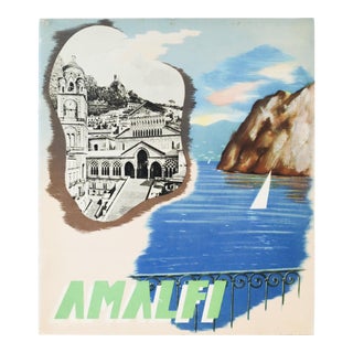 1937 Italian Travel and Tourism Pamphlet, Amalfi For Sale
