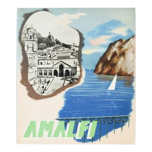 1937 Italian Travel and Tourism Pamphlet, Amalfi