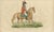 Hollywood Regency Richard Evans, Lord Hill, Lieutenant General, Riding a Pale Chestnut Horse, 1815, Engraving For Sale - Image 3 of 8