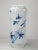 Chinoiserie Chinoiserie Blue and White Porcelain Bamboo Vase For Sale - Image 3 of 7
