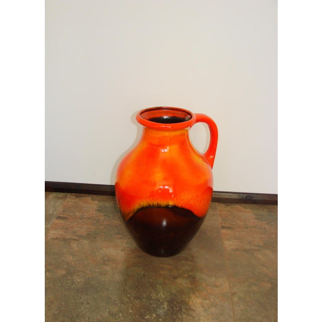 Fat Lava Ceramic Vase, Germany, 1970s, in Very Good conditions. Designed 1970 to 1979