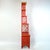 Early 21st Century Vintage Chinoiserie Red Lacquer Duchess of Windsor Style Pagoda Etagere Cabinet For Sale - Image 5 of 18