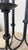 1970s Brutalist Wrought Iron Candlesticks, Set of 3 For Sale - Image 4 of 7