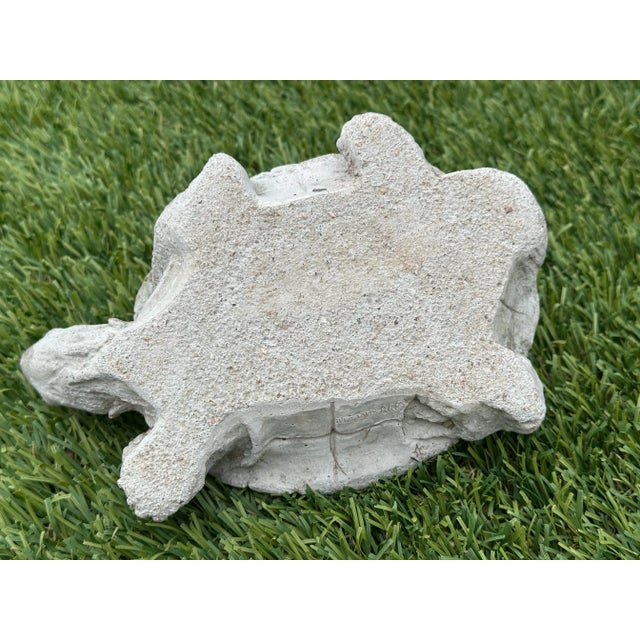 Cast Stone Turtle Garden Ornament For Sale - Image 9 of 10