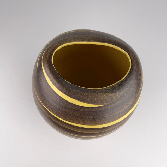 Large Ceramic Vase by Ilkara Edel Keramik, 1950s For Sale - Image 4 of 7