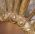 Large Vintage Italian Giltwood Sunburst Mirror With Carved Scroll Frame For Sale - Image 4 of 8