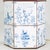 A Pair of Vintage Hand-Painted Blue and White Imitation Dutch Tile Landscape Tea Can Table Lamps For Sale - Image 10 of 14
