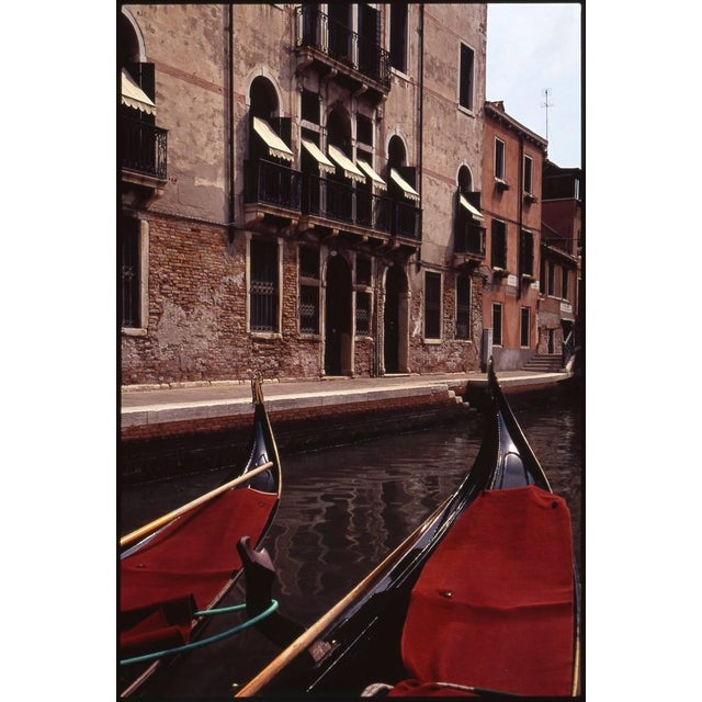 Paul Cooklin, Red Velvet Gondolas, Venice, Italy, Edition of 50 For Sale - Image 7 of 7