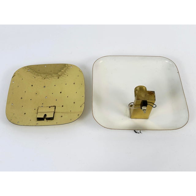 Mid-Century Modern Perforated Brass Sconce, Germany, 1960s For Sale - Image 18 of 18