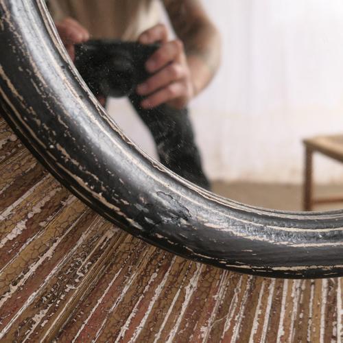 Large Vintage Sunbeam Mirror For Sale - Image 12 of 13