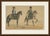 An original antique colour lithograph of Spanish cavalry, dragoon and hussar, from the Album de la Caballería Española by...