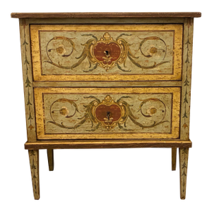Late 19th Century Painted Louis XVI Style Commode / Italian 30"