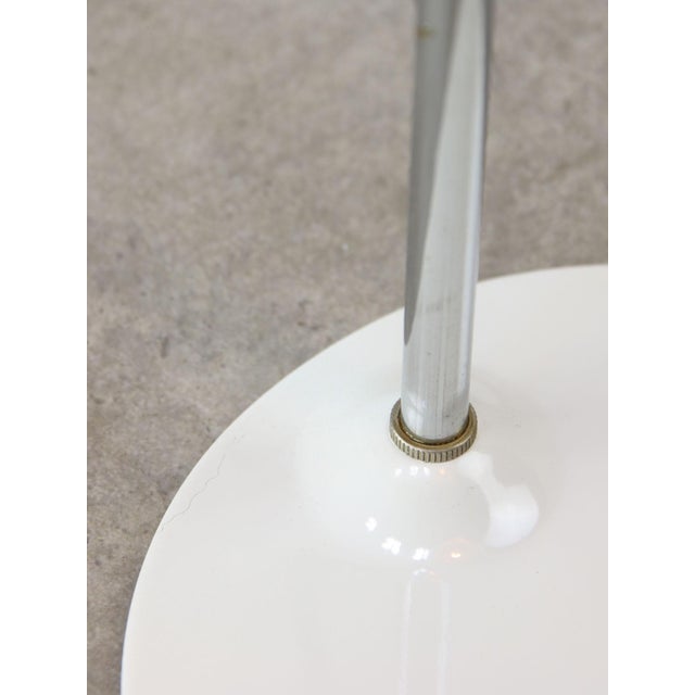 Space Age Italian Table Lamp in White Colour, 1970s For Sale - Image 11 of 16