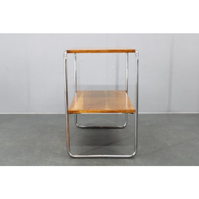 Marcel Breuer Bauhaus Side Table by Marcel Breuer, Czechoslovakia, 1930s For Sale - Image 4 of 15