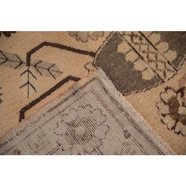 Rustic Vintage Distressed Khotan Carpet - 4'10" x 7'9" For Sale - Image 3 of 11