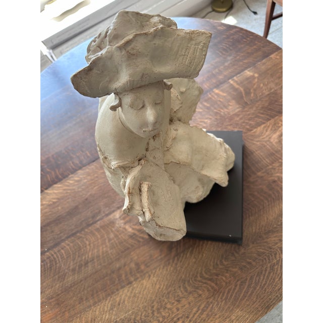 Beautiful David Bryce Original Clay Sculpture “Dance of Delight” Signed For Sale - Image 4 of 12