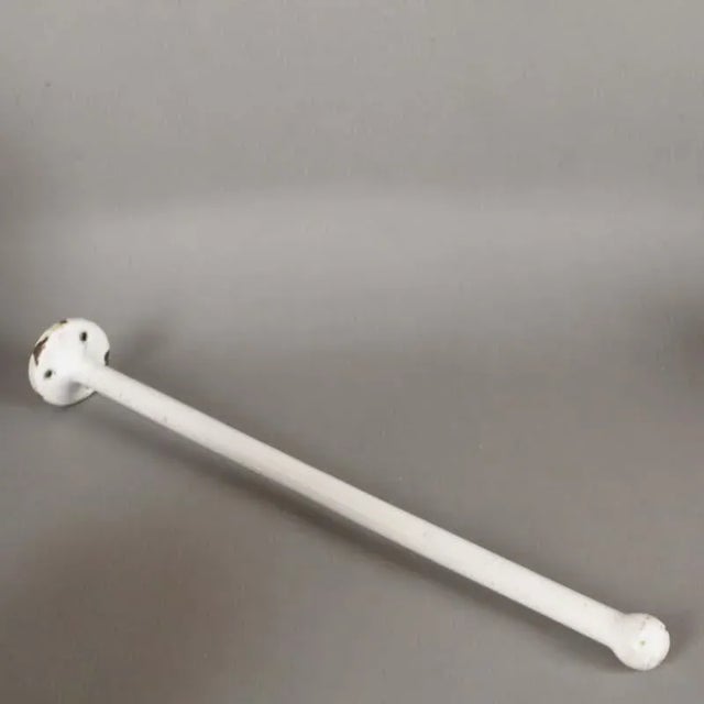 Paint Art Deco Enamelled Towel Rack For Sale - Image 7 of 11