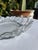 Vintage Scandinavian Iced Glass Textured Platter For Sale - Image 14 of 18