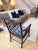 Custom Classic Roll Arm 3 Seat Sofa Upholstered in Velvet by Restoration Hardware, Attributed to George Smith For Sale - Image 11 of 18