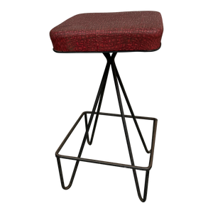 1950s Vintage Mid Century Stool in the Manner of Frederic Weinberg