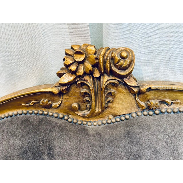 19th Century Italian Louis XV Rococo Style Salon Sofa For Sale - Image 4 of 12