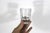 Fantastic vintage glass jigger that has white lines for 1 oz, 1 1/4 oz, 1 1/12 oz. The number markings and lines are...