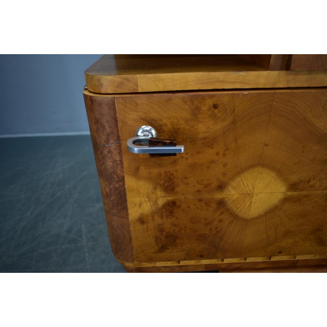 Art Deco Bedside Tables, Czechoslovakia, 1934s, Set of 2 For Sale - Image 6 of 18