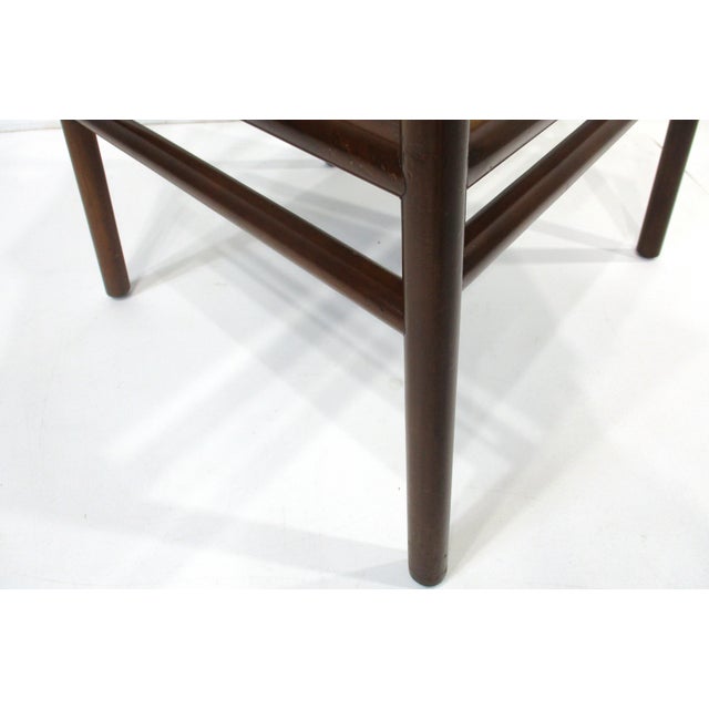 t.h. Robsjohn Gibbings Ladder Back Arm Chairs For Sale - Image 13 of 16