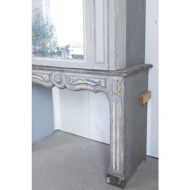 French 18th C. French Fireplace Mantel For Sale - Image 3 of 9