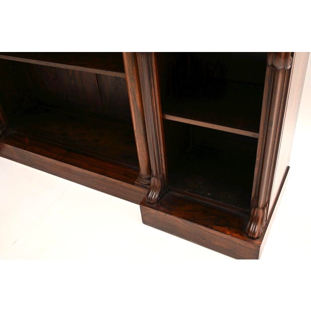 Antique William IV Open Bookcase, 1840 For Sale - Image 10 of 11