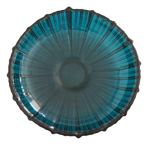 1964 Blenko Glass Centerpiece Bowl, Model #641l Designed by Joel Myers