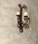 1980s Set of 2 Handmade Wrought Iron Wall Sconces For Sale - Image 4 of 12