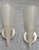 Mid-Century Modern Mid-Century Lightolier Wall Sconces, Gold White and Clear - a Pair For Sale - Image 3 of 4
