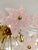 Pink Gemstone Quartz Crystal Statement Sputnik Chandelier Lighting Flush Mount Light For Sale - Image 6 of 11