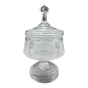 Mid 20th Century Waterford Crystal Tropical Park Derby Horse Racing Trophy Compote