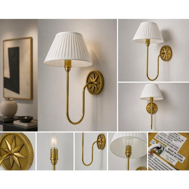 Elegant and architecturally refined, the Polaris wall sconce by McGee & Co. offers a sophisticated blend of contemporary...