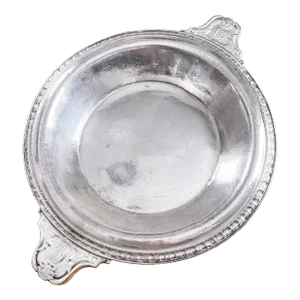 1924 Silver Plated Commodore Hotel Wine Bottle Coaster