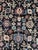 2020s 8x10 Timeless Oriental Charcoal Traditional Geometric Hand Knotted Wool Rug For Sale - Image 5 of 6