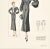 Art Deco Vintage Art Deco French Fashion Print For Sale - Image 3 of 3