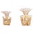 Austrian Wall Sconces with Crystal Flowers & Brass, Vienna, 1950s, Set of 2 For Sale - Image 10 of 10