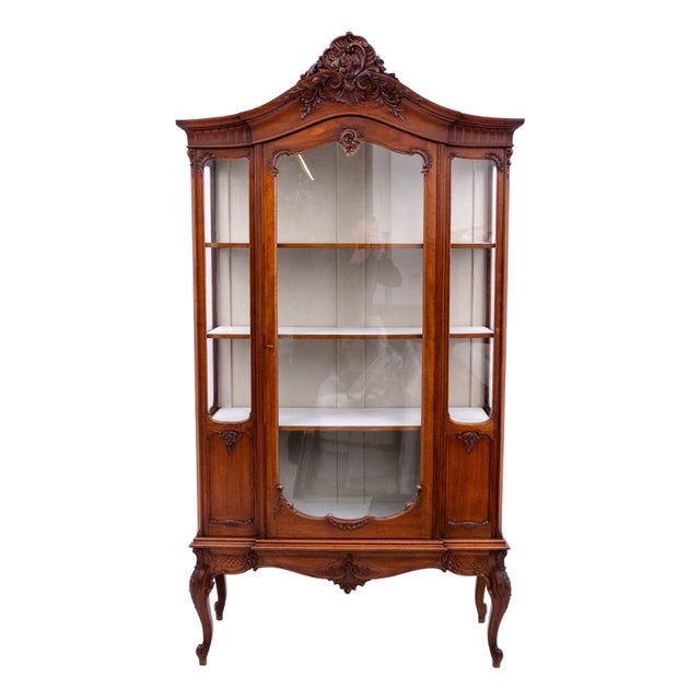 Antique French Display Cabinet, 1890s For Sale