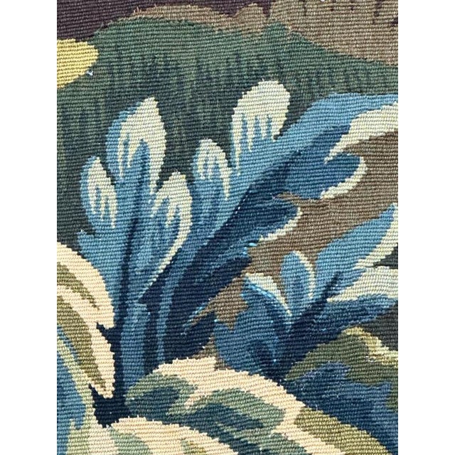 Mid-Century Modern French Handwoven Aubusson Tapestry, 1940s For Sale - Image 16 of 18